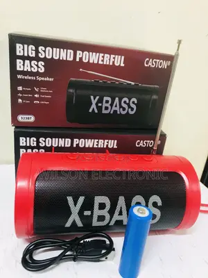 Caston X-Bass Rechargeable FM Radio