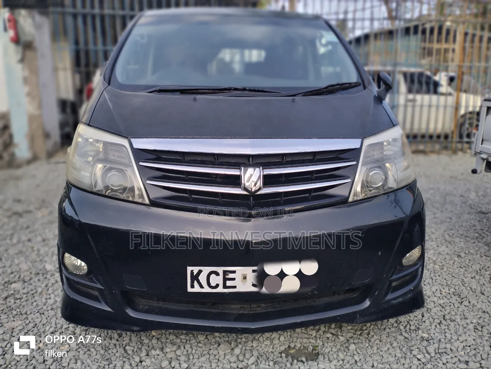 Toyota Alphard 2006 Black