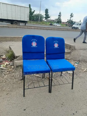 Church Chairs, Blue Will Logo 