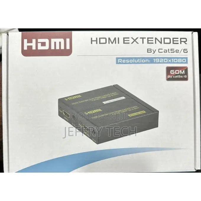 HDMI Extender 60M Cat5e/6 Converter