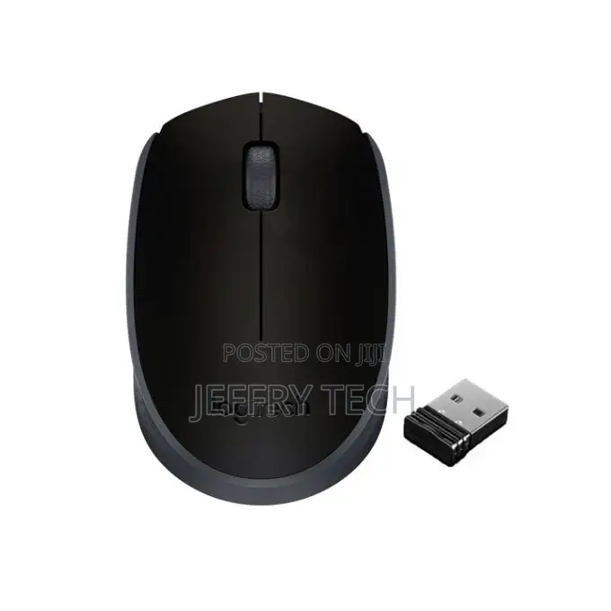 Logitech M171 Wireless Mouse (Black)