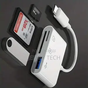 Type C to SD/Microsd/TF/USB Memory Card Reader