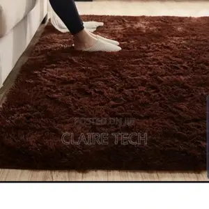 Brown 5*8 Fluffy Carpet Fluffy Carpet
