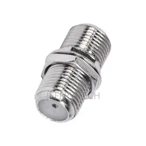 100 PCS F Plug Connector for Connecting Coaxial Cable