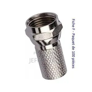 10 PCS F Plug for Coaxial Cable