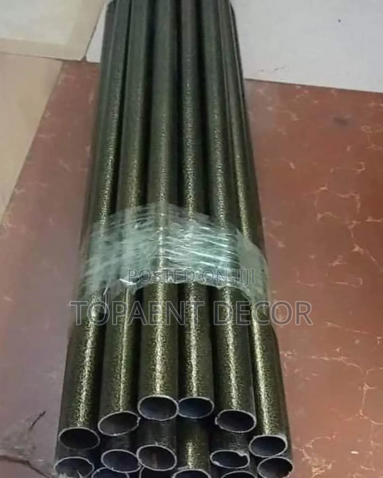 Juakali Antic Green Window and Door Curtains Rods