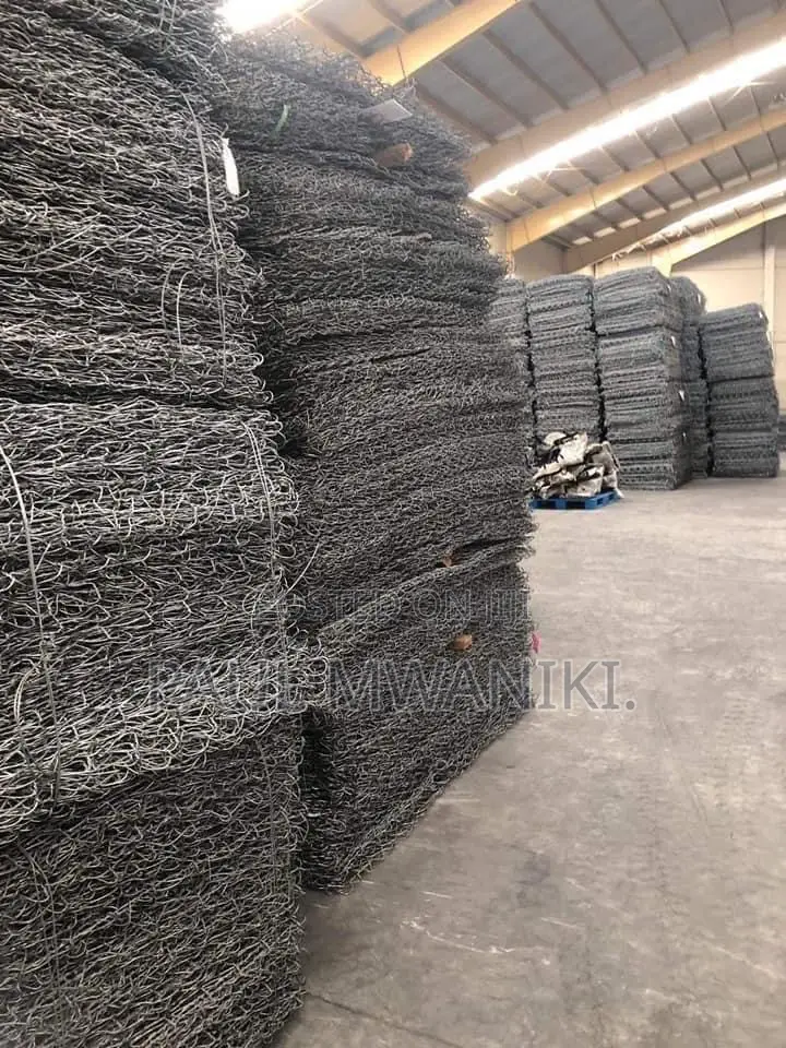 Gabion Boxes. Galvanised Gabion Baskets