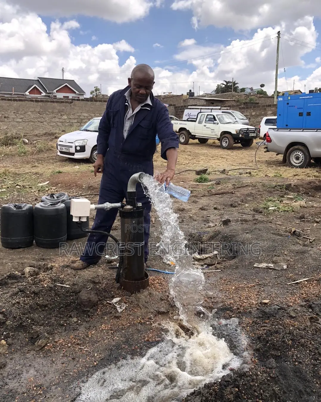 Borehole Drilling and Equipping Services