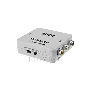 HDMI to AV Video Converter With 3 RCA Connectors for TV PS3