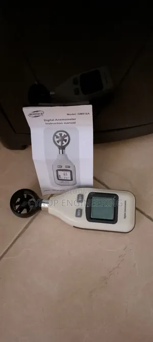 Digital Anemometer With Wireless Data Transmission