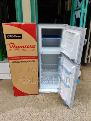 Ramtons 128 Litres Double Door Top Freezer Refrigerators