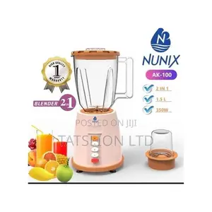 Nunix 2 in 1 Blender With Grinding Machine 1.5 LTRS