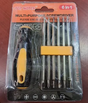 6 in 1 Multi Functional Screwdriver Set