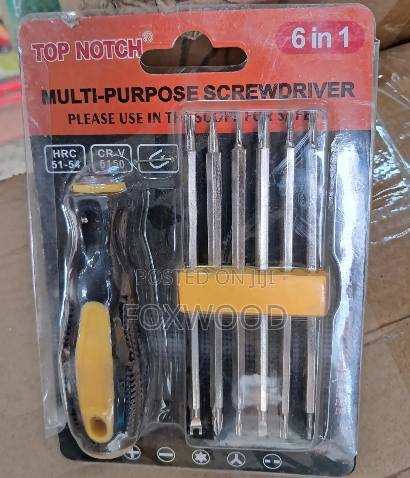 6 in 1 Multi Functional Screwdriver Set