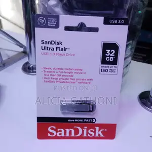 32gb Sandisk Ultra Flair Flash Drive 150mb/S