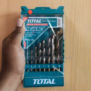 Metal Drill Bits Set 8 PCS TOTAL HSS Twist Drill Bits Set