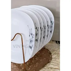 Quality 6 Set Dinner Plates .(6 Dinner Set).