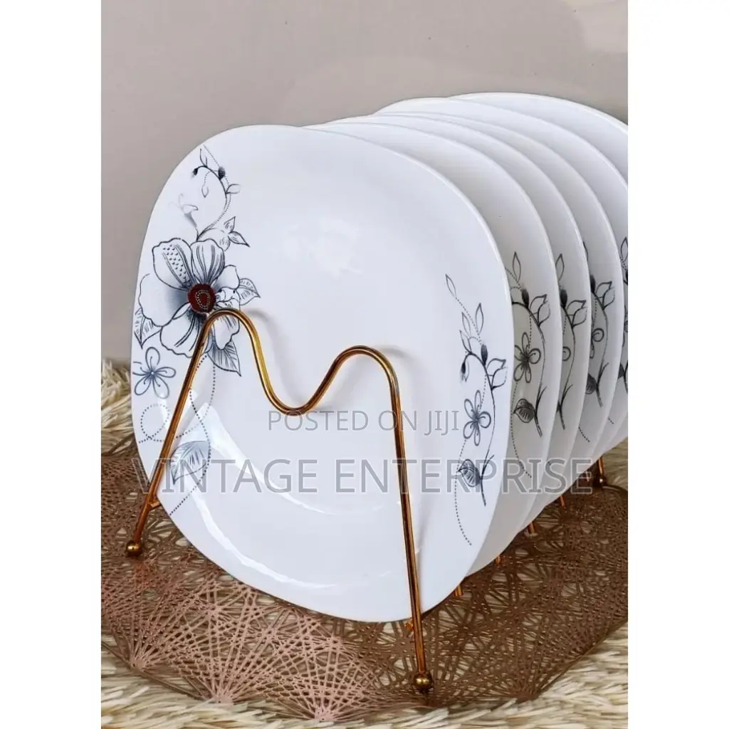 6 Set Quality Affordable Dinner Plates (6 Set).
