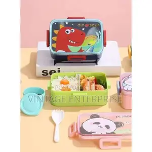 Combo Kid Cartoon Themed Lunch Box 