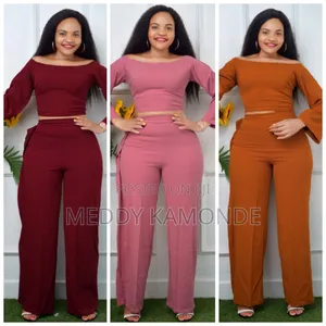Stylish Designer 2pc Trouser Set