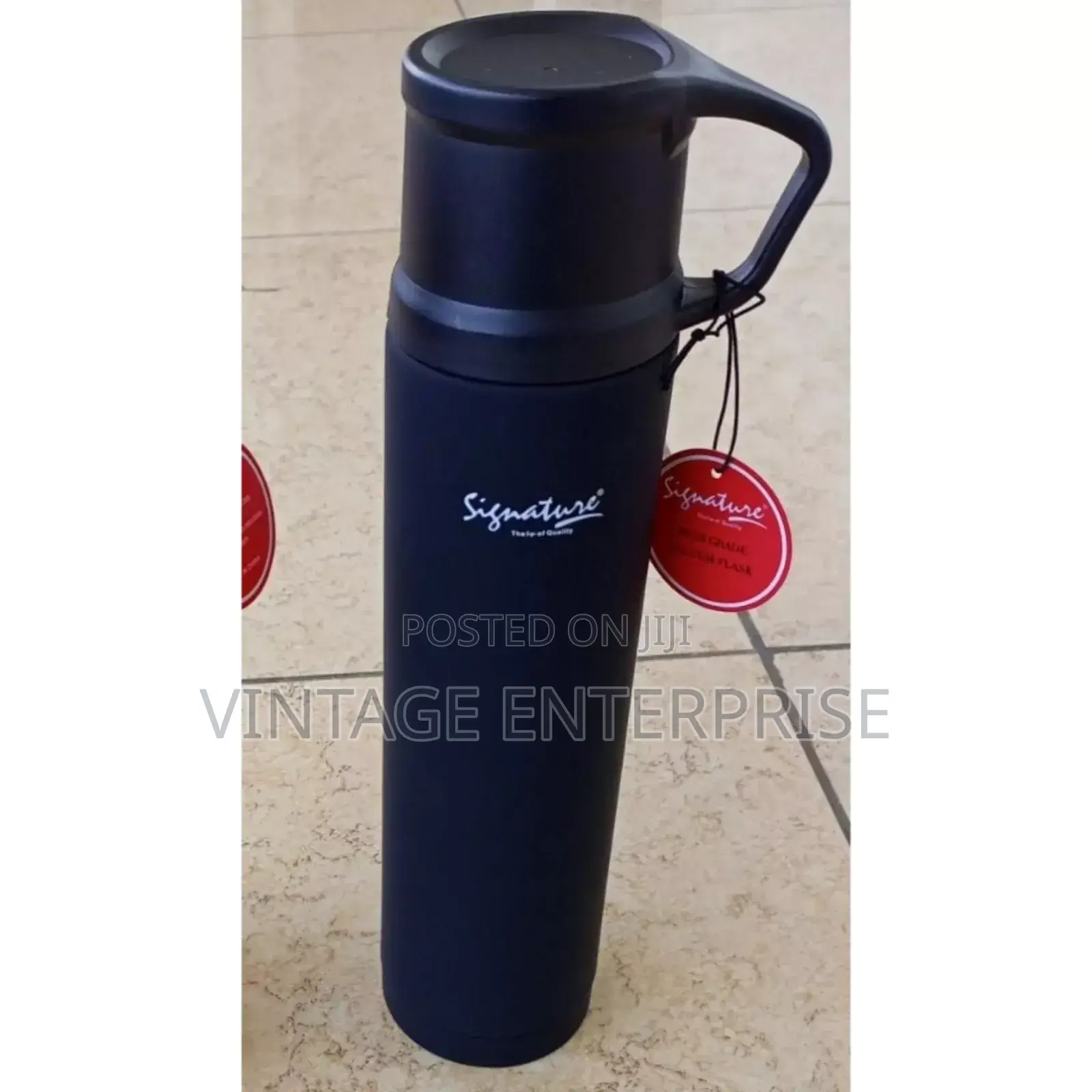 (1 LTR Capacity ) -Signature Vacuum Flask -Hot /Cold √•