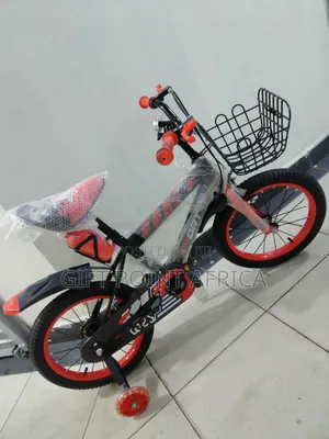 Bike Size 16" With Adjustable Seat for Kids
