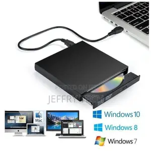 External CD DVD Drive, USB 2.0 Slim Protable External CD-RW