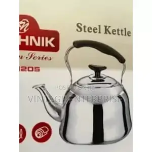 2ltrs Non-Electric Stainless Steel Kettle (Traditional)••√