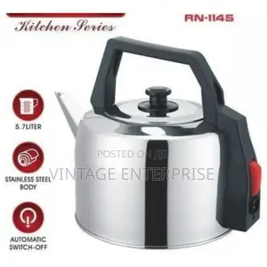 Rashnik 5.7ltrs Automatic Kettle (Stainless Steel. ••√