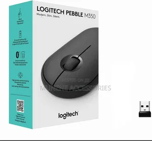 Logitech M350 Pebble Wireless Mouse Bluetooth or Receiver