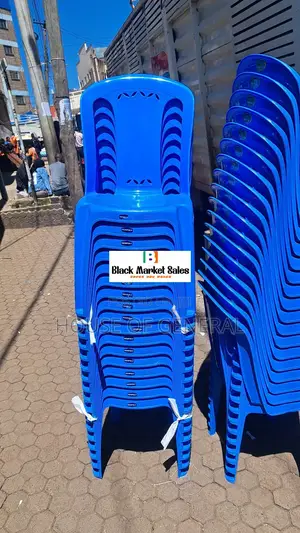 Strong Armless Kenpoly Plastic Chair