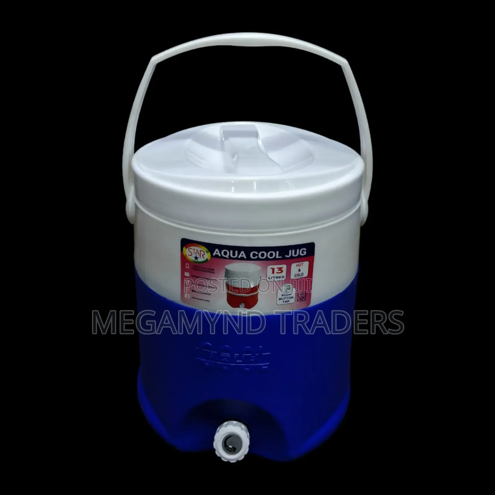 Aqua Cool Jug/13 LTR Cooler Box / Ice Box With Tap