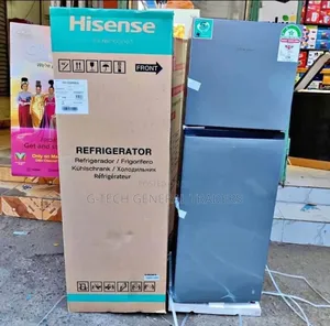 Refrigerator!Hisense 154l Double Door Refrigerator-silver