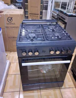 Bj's Grey Cooker 3gas 1electric 60*60 With Large Oven