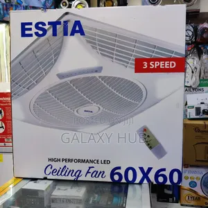 *Estia Recessed Ceiling Louver Fan 60cmx60cm