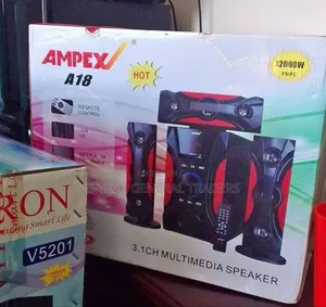 Ampex 3.1ch Multimedia Speaker System A18 With Bluetooth