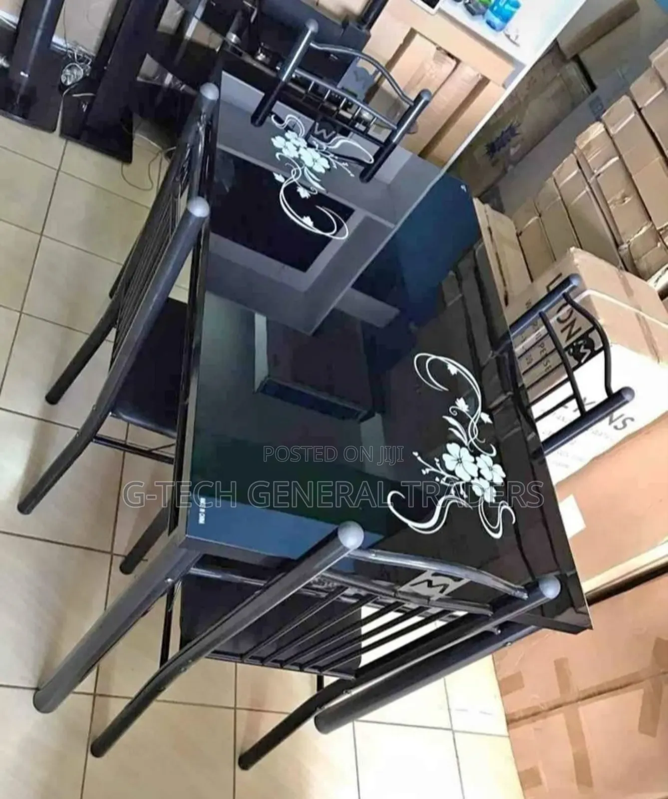 Dining Table! 4-Seater Executive Heavy Gauge Dining Seat