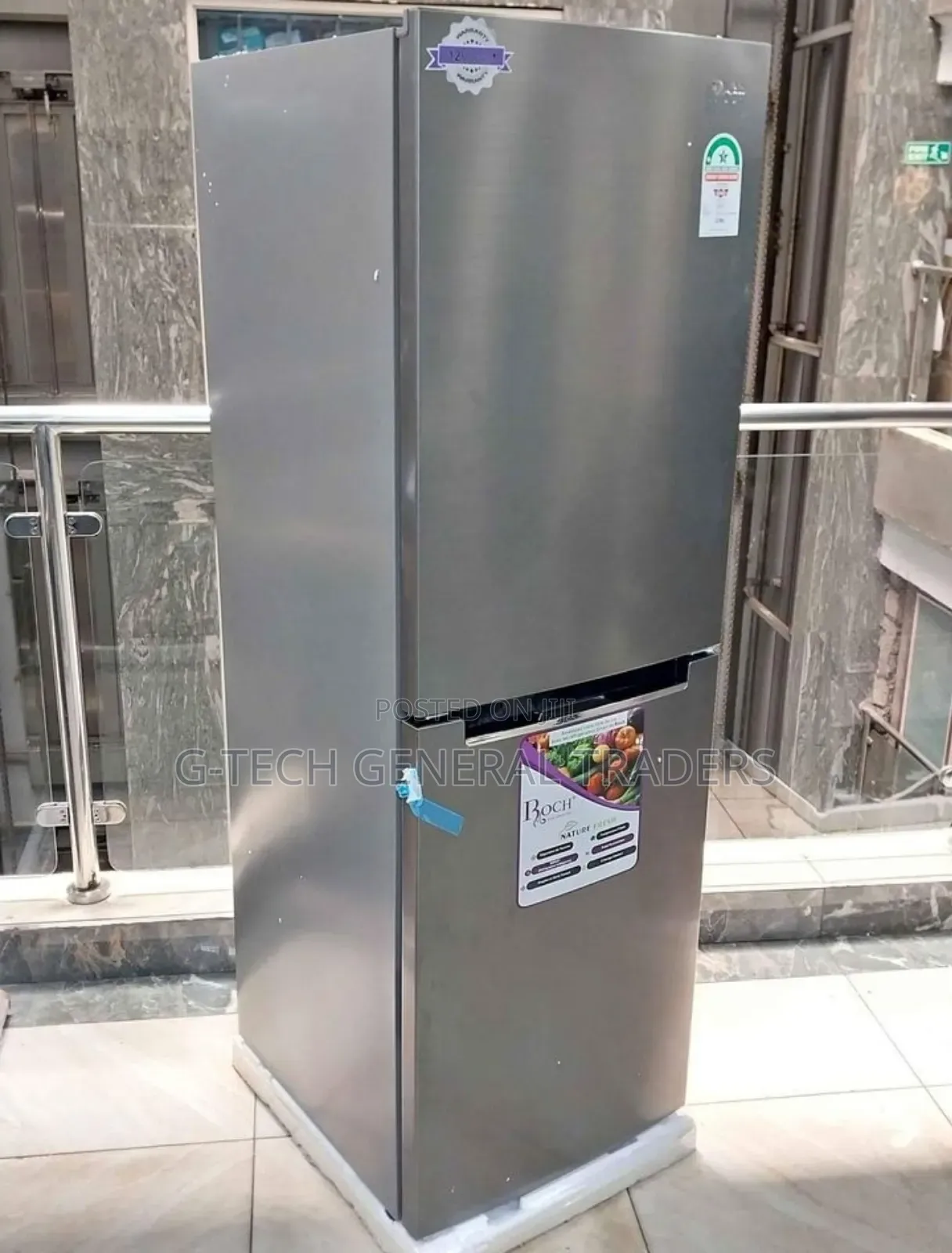 Roch RFR-290db-B 230l Bottom Freezer Fridge