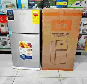 GLD 86l Mini Double Refrigerator-Silver