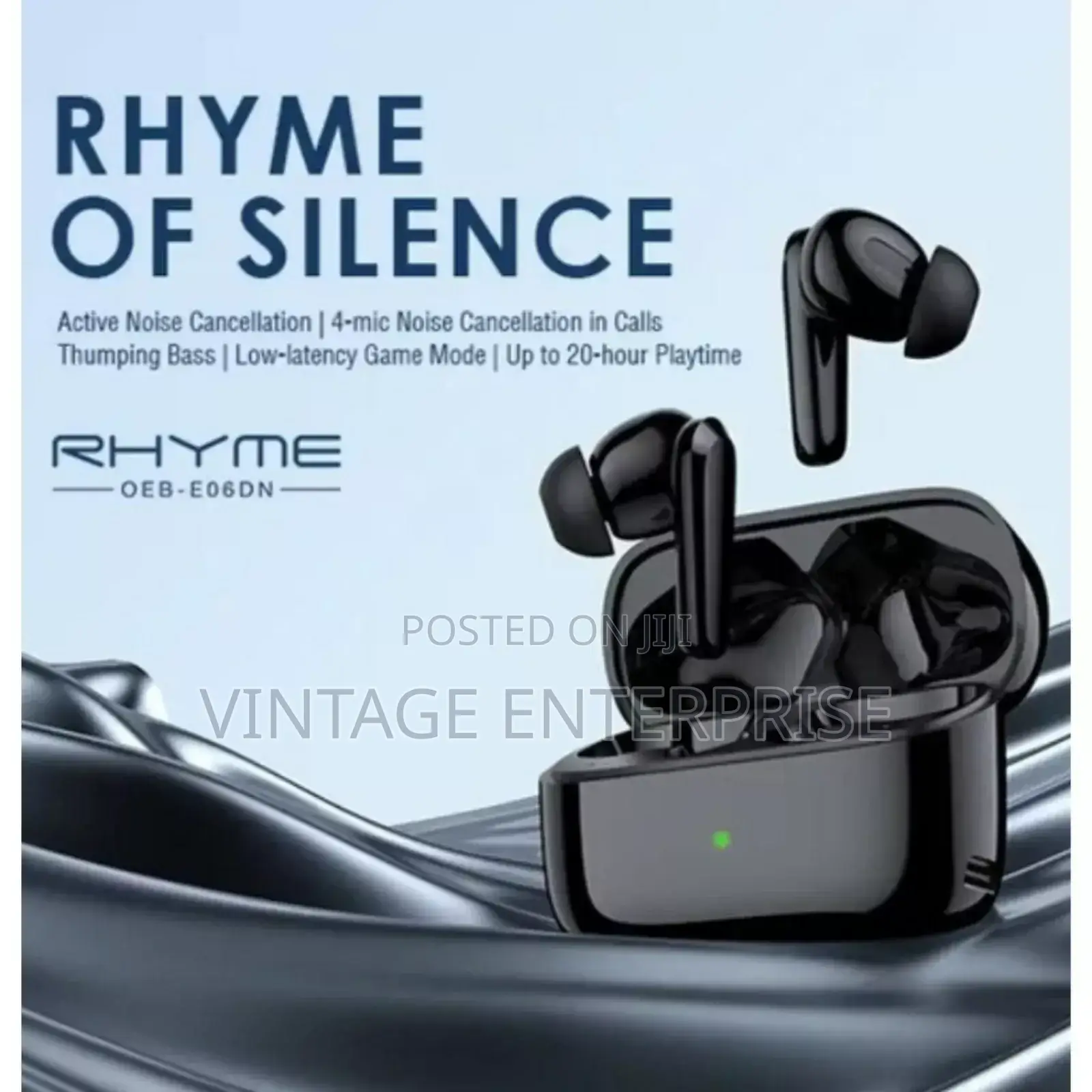 Oraimo Rhyme Anc Earbuds.. (Oeb-e06dn ).••√