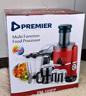 Premier 6in1 Multifunctional Heavy Duty Food Processor