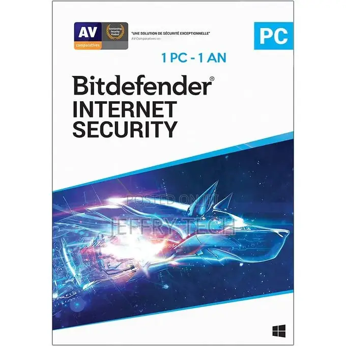 Bitdefender Internet Security 2024 - 1 PC - 1 Year