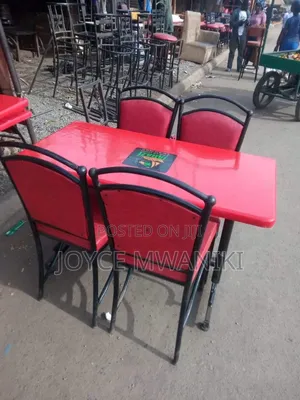 Restaurant Set, Balls Chairs and a 4 by 2 Table 