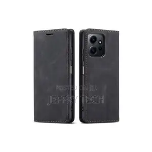 Redmi Note 12 4G Flip Case With 2 Shockproof - Black