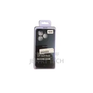 Tecno Tecno Pop 8 +Shockproof Silicone Case - Black