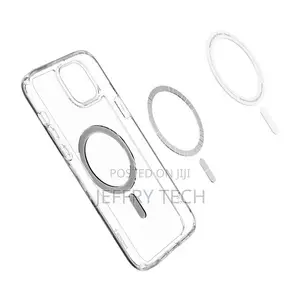 Magsafe Case Compatible With iPhone 15 + 1 Shockproof - Tran