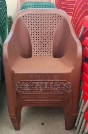Brown Hope Easy Arm Chairs.