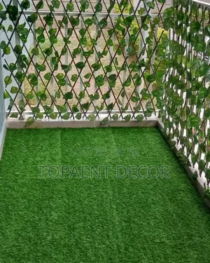 Extended Balcony Green Privacy Fence