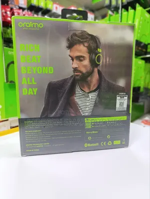 Oraimo Boompop2 600mn Play Time Bluetooth Wireless Headphone
