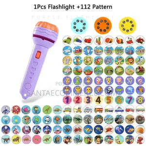 112 Pattern Flashlight Projector Torch